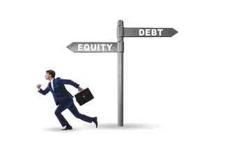 Debt or equity concept as financing options