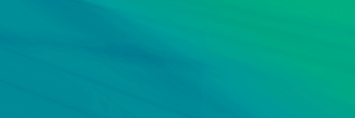 Blue and green abstract banner background with soft tonal transitions..