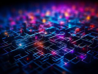 幻想的なアブストラクトの背景