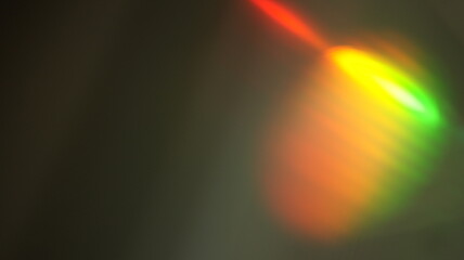 Photo bright light on black background