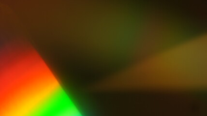 Photo bright light on black background