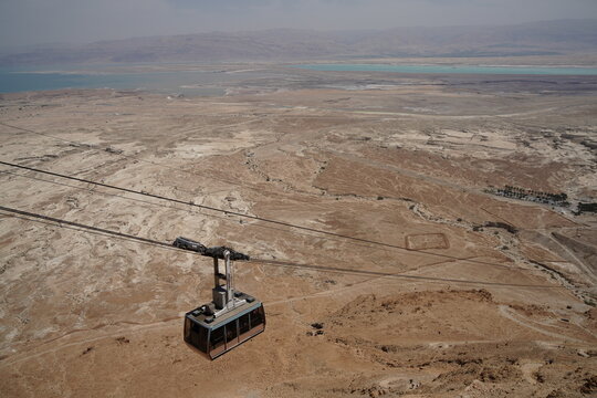Cablecar to Masada, Israel