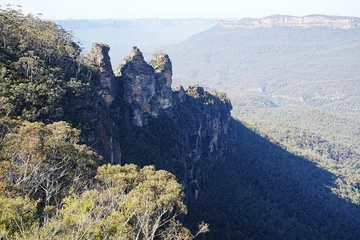 Papier peint adhésif Trois sœurs Blue Mountains National Park in Australia - オーストラリア ブルーマウンテン 国立公園