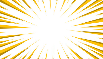 Illustration of an abstract comic background with a yellow pattern. Perfect for adding energy and excitement to graphic designs, posters, websites, comics, banners, magazine covers, invitation covers 