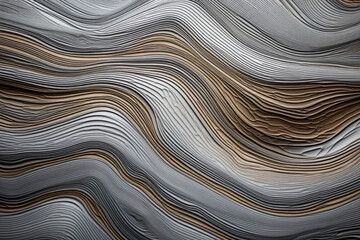 Elemental americium, stretched metal material texture, surface