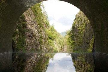 Natural scenery seen from Kiyotsu Gorge in Niigata