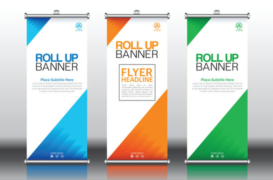 Roll up, roll up banner, rollup banner brochure flyer banner design template vector, roll up design modern x-banner and flag-banner. 850-2000mm rectangle size.