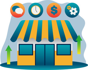 Obraz premium Business Concept. Data analysis concept with business graph. making marketing research or financial reports.