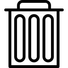 trash vector design . Svg