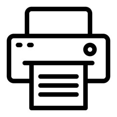 printer vector design . Svg