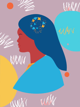 Human Rights Day soft minimalist illustration