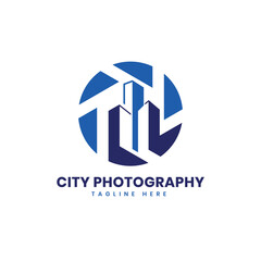 Real Estate Photography logo design professional concept