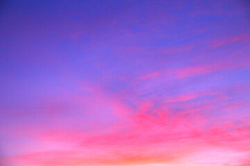 Obraz premium 美しい朝焼け雲