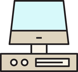 Computer Monitor Icon
