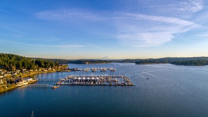Liberty Bay at Poulsbo, Washington © Cavan