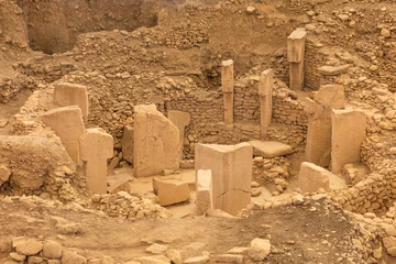 Foto op Canvas Gobeklitepe, Gobekli Tepe is an archaeological site in Sanliurfa, Turkey (10th millennium BC) © ihalilyp