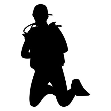 recommend clip art: scuba diving silhouette