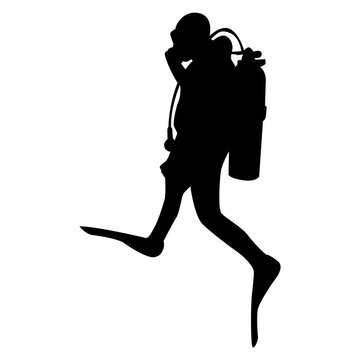 recommend clip art: scuba diving silhouette