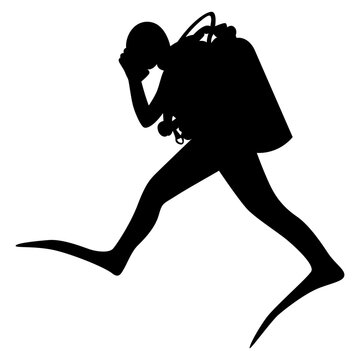 recommend clip art: scuba diving silhouette