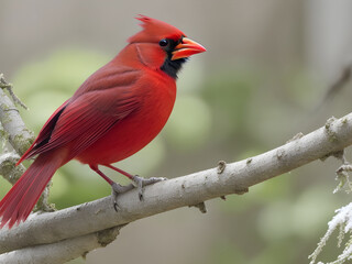 The northern cardinal, known colloquially as the redbird, common cardinal, red cardinal, or just cardinal.