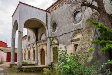 Fototapeta na wymiar Armenian Church of Surb Nikoghayos in Evpatoria in Crimea