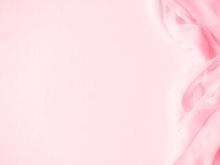 Pink Background Fabric Silk Texture Cloth Abstract Luxury Studio Product Wave Soft Minimal Beige Mockup Template Beauty Cosmetic Platform Premium Curtain Elegant Card Valentine Love Silky Abstract.