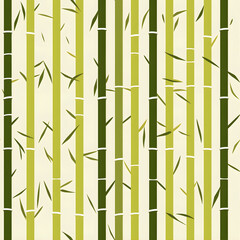 Fototapeta na wymiar Seamless bamboo pattern, bamboo tile