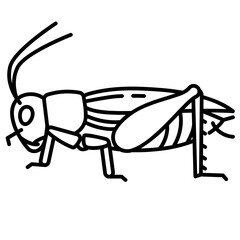 cricket line icon