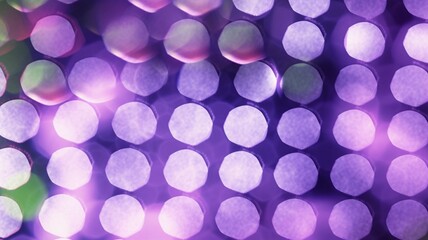 Texture of purple lights and circles