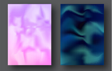 Color blur. Colorful gradient. A set of layouts with a colored background for paintings, interiors, decorations and creative design, posters, posters, covers and creative ideas