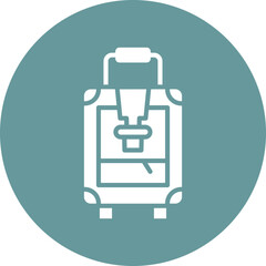 Vector Design Luggage Icon Style