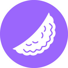 Vector Design Empanada Icon Style