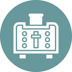 Vector Design Toaster Icon Style