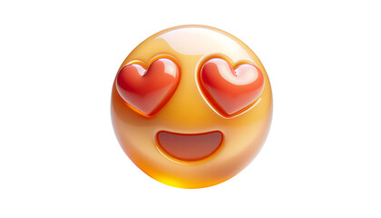 Heart Eyes Jelly Emoji