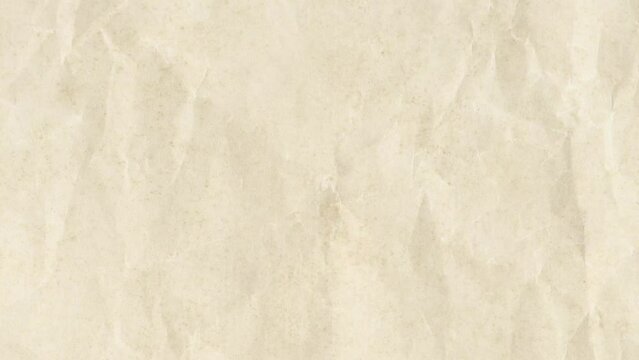 Looping crumpled paper overlay. Low framerate animated texture. paper texture in modern trendy stop motion style