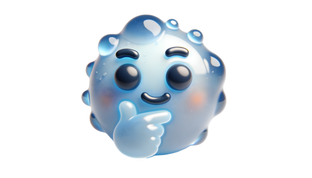 Thinking Jelly Emoji