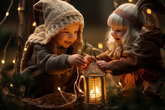excitement of an elf's adventure on Christmas Eve, as they help prepare for Santa's epic journey. Photo