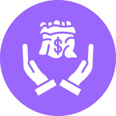 Vector Design Financial Help Icon Style