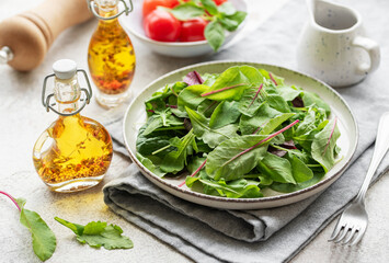 Mix salad leaves