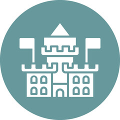 Vector Design Castle Icon Style