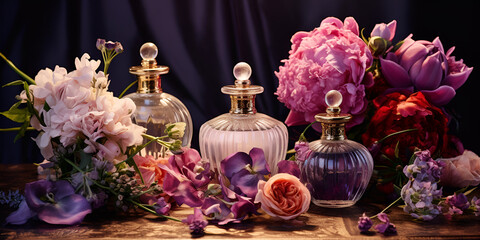Obraz na płótnie Canvas still life with lavender and candle