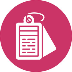 Vector Design Label Icon Style