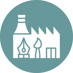 Vector Design Creative Factory Icon Style