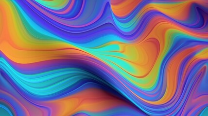 Vector illustration modern colorful flow background wave color liquid shape