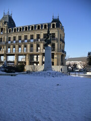 Bergerac, Dordogne, France - neige 5 février 2012 