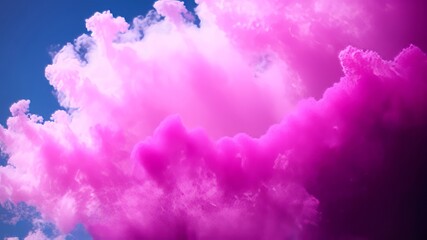 Fototapeta premium pink dust smoke abstract particles. AI Generated