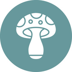 Mushroom Icon Style