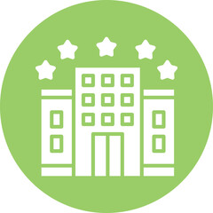 5 Star Hotel Icon Style