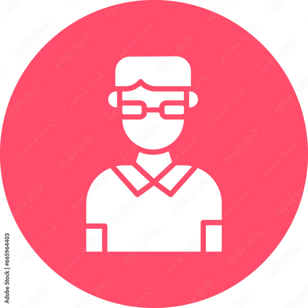 Sticker Tutor Icon Style