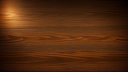 Fototapeta premium Wood background banner panorama Brown acoustic panels, wooden boards panel pattern texture. AI Generated